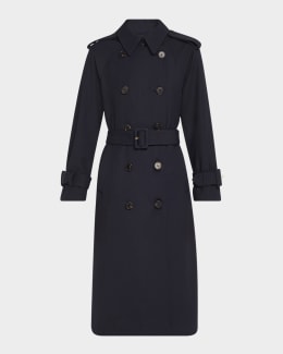 FABIANA FILIPPI Wool-Cashmere Wrap Coat | Neiman Marcus
