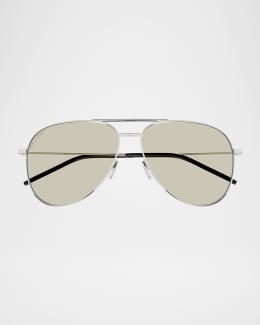 Saint Laurent SL820 Victorie Aviator Sunglasses | Neiman Marcus