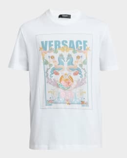 【送料&関税込】Versace White T-shirt With Medusa Head Logo Medusa Logo T-Shirt White | VERSACE CA