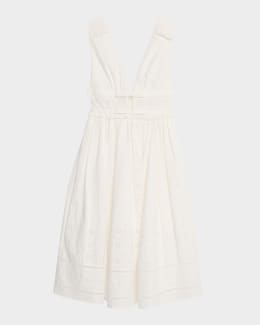【海外限定】REISSワンピース☆Ivory Carina Linen Embroidered 0400022895981?wid=900