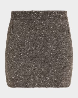 A.L.C. Holly Embellished Bubble Mini Skirt | Neiman Marcus