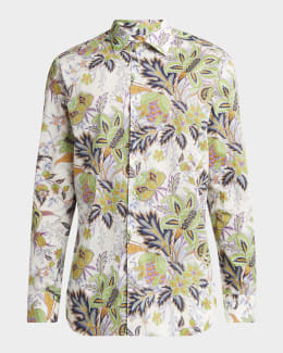 ETRO｜ (WRMA0006AK788 W0111) ETRO Paisley Jacquard Blazer | Blue | FARFETCH