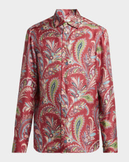 ETRO｜ (WRMA0006AK788 W0111) ETRO Paisley Jacquard Blazer | Blue | FARFETCH