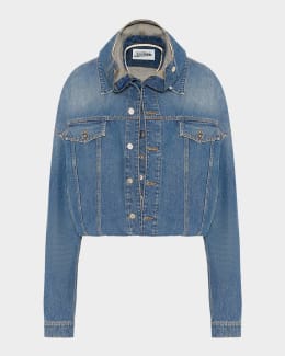 Jean Paul Gaultier ウエストシェイプ デニムジャケット Jean Paul Gaultier ウエストシェイプ デニムジャケット