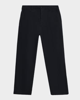 TOM FORD Men's Brushed Cotton-Satin Chino Pants | Neiman Marcus