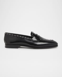 ローファー・オックスフォード Church'S Church S Priscilla Loafers In Polished Leather CHURCH'S Prudence glossed-leather loafers | NET-A-PORTER