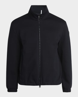 モンクレール フロントジッパー付き MONCLER モンクレール ナイロンパーカー ナイロンジャケット
