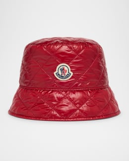 モンクレールMoncler Genius x Alicia Keys Bucket Hatキャップ Moncler Genius x Alicia Keys Logo Bucket Hat | Neiman Marcus