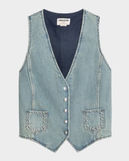 ZADIG & VOLTAIRE PISTOL WOOL TROUSERS
