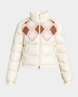 【関税&送料込】Moncler White Quilted Jacket In Nylon Moncler Quilted Nylon Zip-Up Cardigan | Neiman Marcus