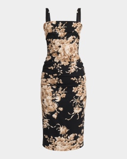 Dolce&Gabbana Strapless Velvet Corset Dress | Neiman Marcus