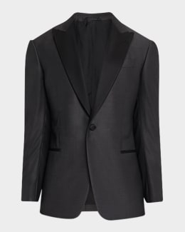 週末お値下げ‼️ARMANI JUNIOR ラメブラックワンピース　130 着丈100cm以上】スタンドカラージャケット 7分袖前開き
