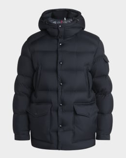 Moncler Men's Montcla Short Down Jacket | Neiman Marcus