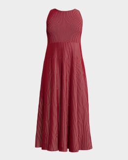 Rag & Bone Eloise Stripe Short-Sleeve Maxi Dress | Neiman Marcus