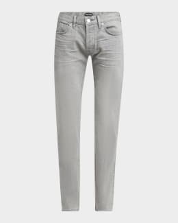 TOM FORD Men's Selvedge Denim Slim-Leg Jeans | Neiman Marcus