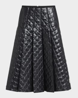 【関税＆送料込み】Moncler Black Polyester Skirt nm_4939252_100106_m