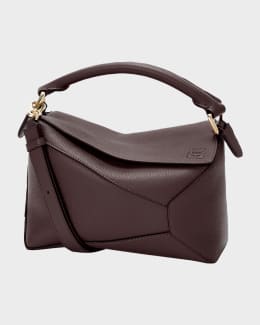 Loewe x Suna Fujita Puzzle Edge Mini Shoulder Bag in Leather