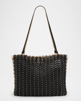 Rabanne Sac a Main Reversible Disc Shoulder Bag | Neiman Marcus