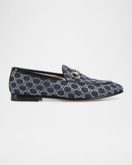 Gucci 1953 レザー ローファー ネイビー ゴールド金具 8 1/2 Gucci 1953 レザー ローファー ネイビー ゴールド金具 8 1/2