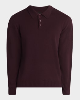 Giorgio Armani Men's Textured Crew T-Shirt | Neiman Marcus