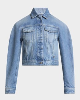【ALAIA】DENIM COTTON JACKET 27769927_57535957_1000.jpg