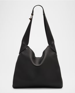 【KHAITE】オリビアスモールスエードハンドバッグ Khaite Olivia Small Suede Shoulder Bag | Neiman Marcus