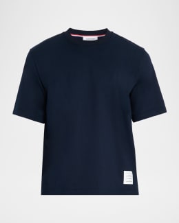 Moncler Grenoble Men's Cotton Logo Long-Sleeve T-Shirt