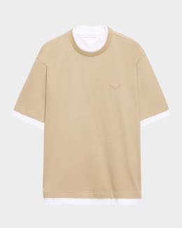 ★BOTTEGA VENETA★HEAVY JAPANESE ジャージ 半袖 Tシャツ Bottega Veneta Men's Heavy Japanese Jersey T-Shirt