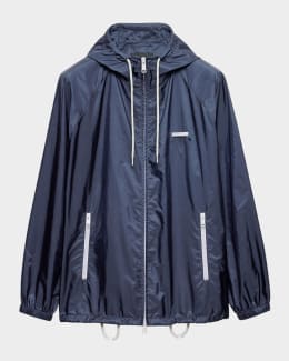 Amiri Men's MA Quad Wind-Resistant Hooded Jacket | Neiman Marcus
