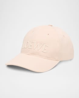 Saint Laurent YSL Wool Felt Baseball Cap | Neiman Marcus