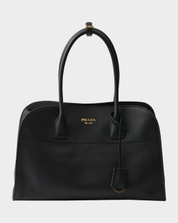 PRADA＊Large leather handbag＊送込 Prada Buckle Large Leather Handbag with Belt | Saks Fifth Avenue