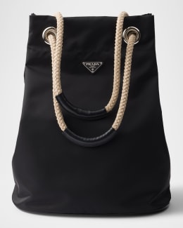 トートバッグ PRADA 1BG464_2CX9_F0018 SMALL LINEN BLEND BAG+STRAP Natural Prada Jardinière small linen blend handbag | PRADA