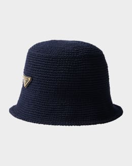 Prada Crochet Bucket Hat | Neiman Marcus