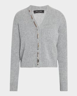 Theory Blanket Stitch Cardigan | Neiman Marcus