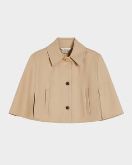 MAX MARA LETICIA BOMBER CAPE マックスマーラ レティシア MAX MARA Leticia cape-effect cashmere jacket | NET-A-PORTER