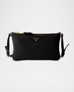 Prada Explore Large Re-Nylon & Leather Crossbody Bag | Neiman Marcus