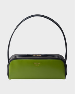 【PRADA】ARQUE CROCHET SHOULDER BAG Natural Prada Arqué crochet shoulder bag | PRADA