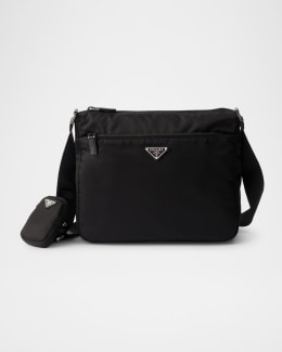 Prada Small Padded Re-Nylon Shoulder Bag | Neiman Marcus