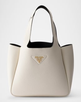 Prada Mini Leather Tote Bag | Neiman Marcus