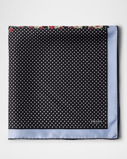 Prada ピクチャレスク スカーフ Prada Picturesque Paris Silk Scarf | Neiman Marcus