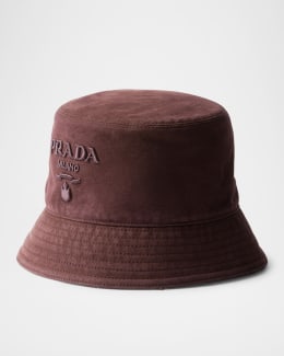 Prada Cotton Bucket Hat | Neiman Marcus