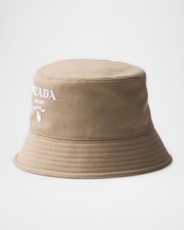 Prada Cotton Bucket Hat | Neiman Marcus