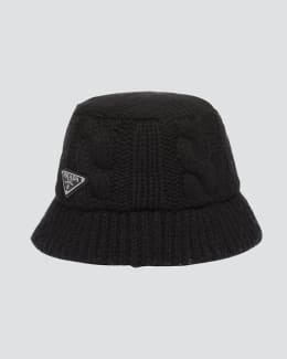 Prada Crochet Bucket Hat | Neiman Marcus