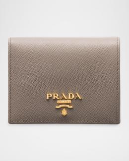 Prada Saffiano Leather Keychain | Neiman Marcus