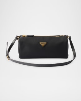 【関税&送料込】Prada Black Leather Small Prada Soft Sound S 25922142_55885604_600.jpg