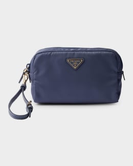 Prada Zip Nylon Pouch | Neiman Marcus