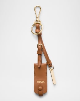 Prada Teddy Bear Keychain Bag Charm | Neiman Marcus