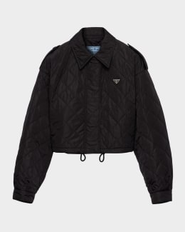 PRADA＊Nappa leather biker jacket バイカージャケット＊送料込 Black Nappa Leather Biker Jacket | PRADA
