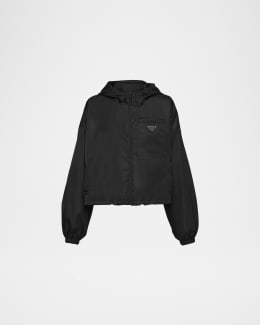 【PRADA】最新作★ナイロン ZIP JACKET Prada Printed Nylon Zip-Front Jacket - Bergdorf Goodman