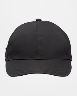 Prada Men's Denim Baseball Cap | Neiman Marcus